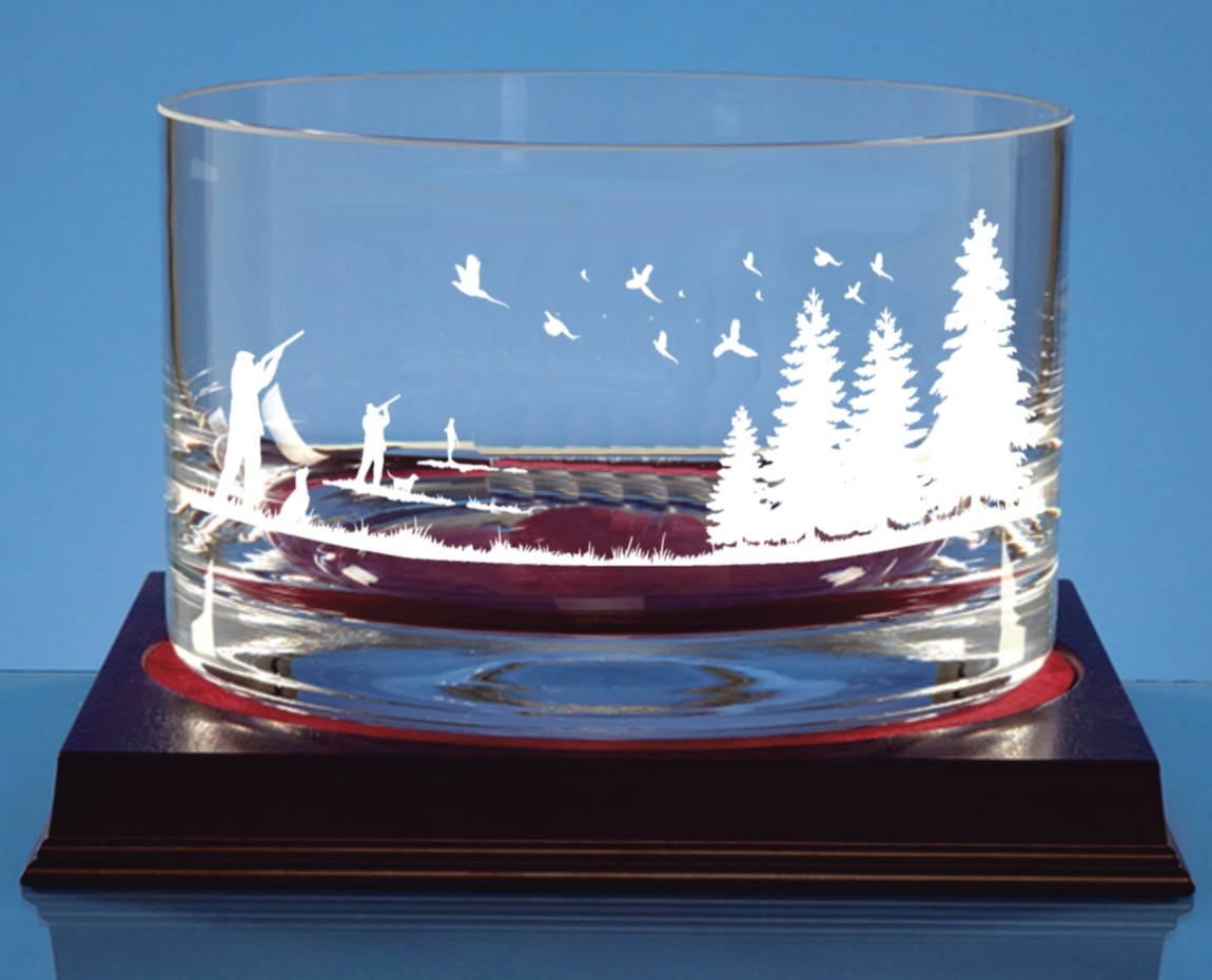 Engraved Glass Bowls