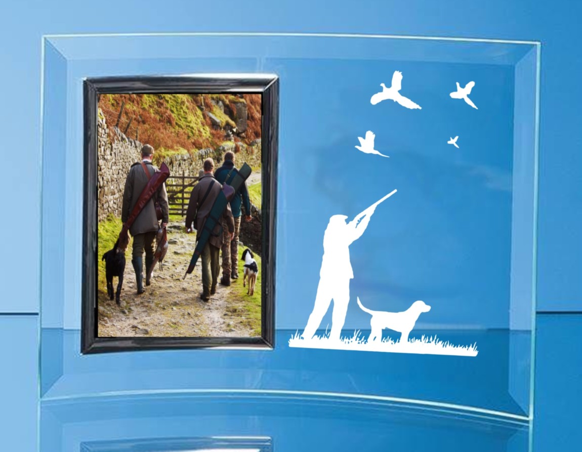 Engraved Glass Picture/ Photo Frames