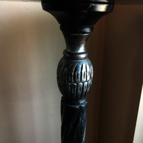 Upcycled plant pot stand/small table