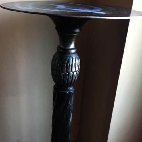 Upcycled plant pot stand/small table