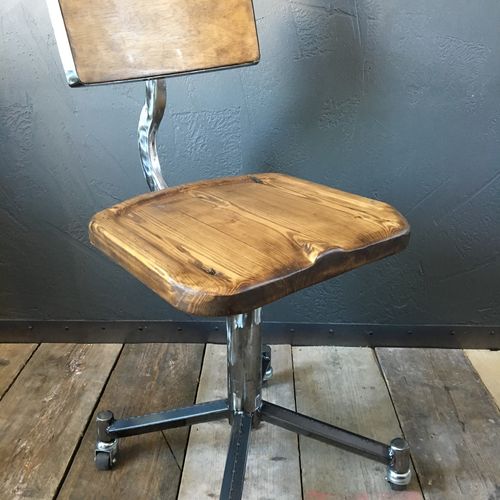 Industrial style office chair