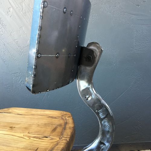 Industrial style office chair