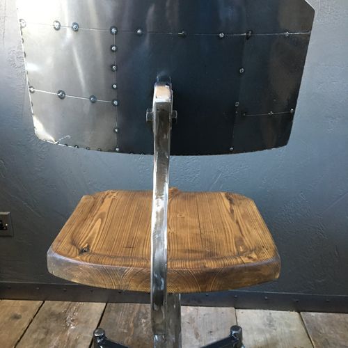Industrial style office chair