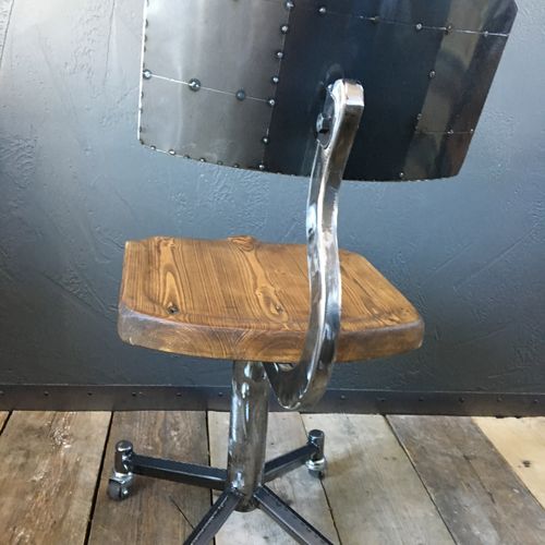 Industrial style office chair