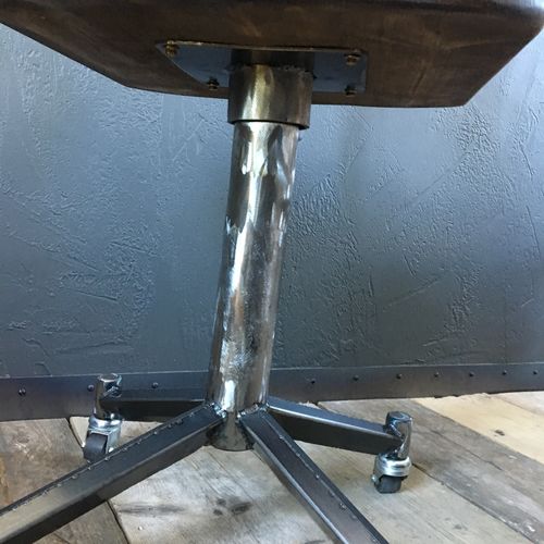 Industrial style office chair