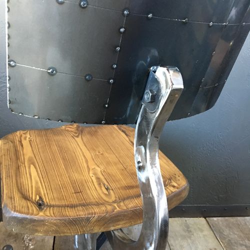 Industrial style office chair