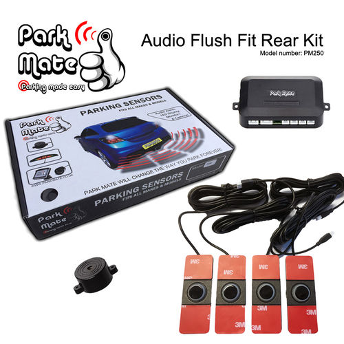 Audio Buzzer Flush Fit Rear Parking Sensors Park Mate PM250