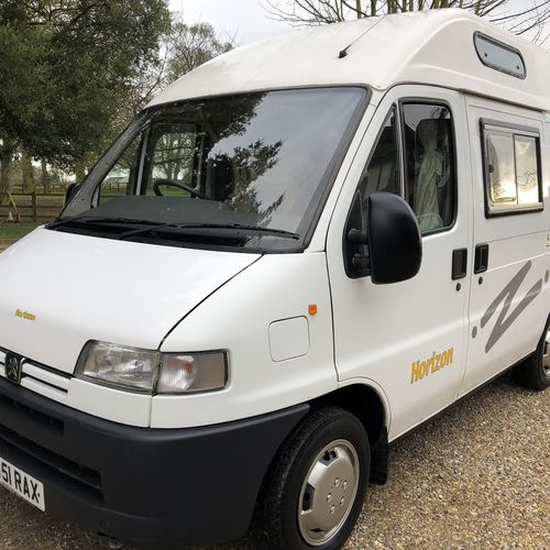 Peugeot Boxer Camper Van 2 Berth SWB 2.0 HDi - Dec 2001 (51)reg - 76312 miles