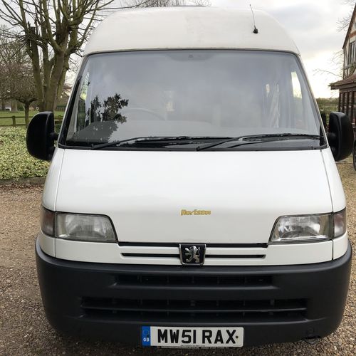 Peugeot Boxer Camper Van 2 Berth SWB 2.0 HDi - Dec 2001 (51)reg - 76312 miles