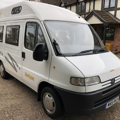 Peugeot Boxer Camper Van 2 Berth SWB 2.0 HDi - Dec 2001 (51)reg - 76312 miles