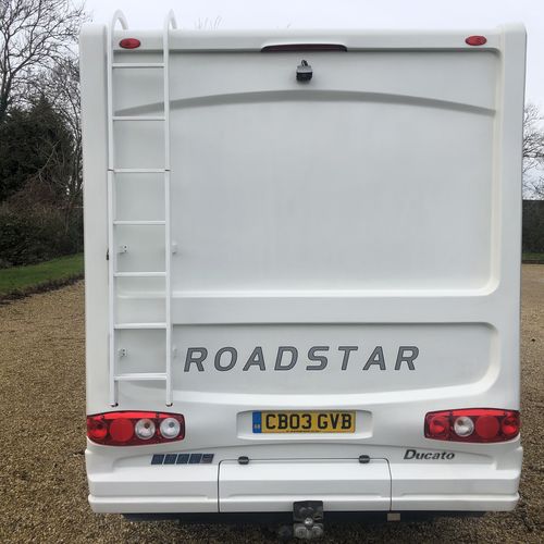Lunar Roadstar 780 Motorhome 4 Berth Fixed Bed 34151 Miles 03 Fiat Ducato 2.8JTD