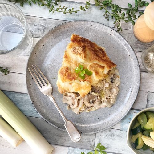 The Quickest Chicken Pie EVER