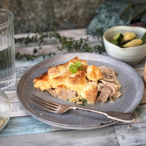 The Quickest Chicken Pie EVER