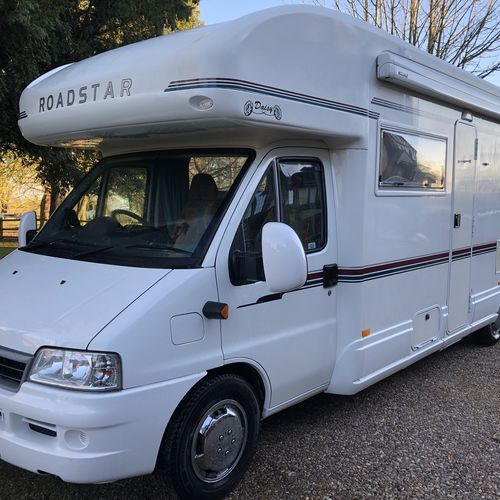 Lunar Roadstar 780 Motorhome 4 Berth Fixed Bed 34151 Miles 03 Fiat Ducato 2.8JTD