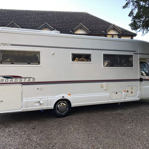 Lunar Roadstar 780 Motorhome 4 Berth Fixed Bed 34151 Miles 03 Fiat Ducato 2.8JTD