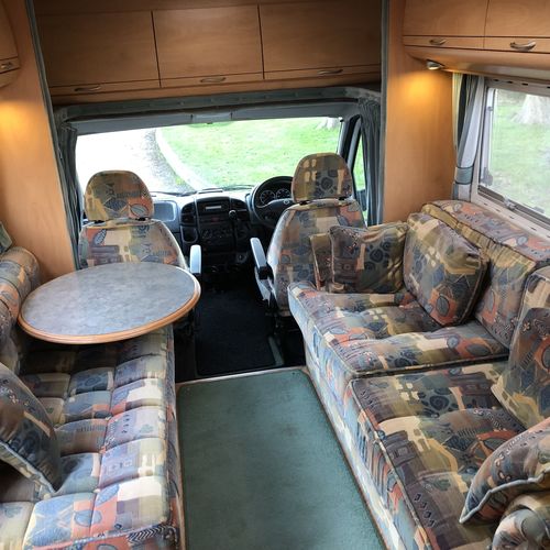 Lunar Roadstar 780 Motorhome 4 Berth Fixed Bed 34151 Miles 03 Fiat Ducato 2.8JTD