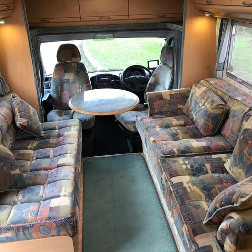 Lunar Roadstar 780 Motorhome 4 Berth Fixed Bed 34151 Miles 03 Fiat Ducato 2.8JTD