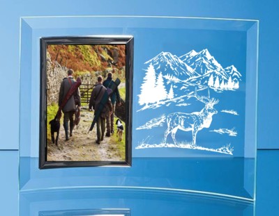 Engraved Glass Picture/ Photo Frames