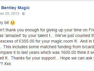 Testimonials | Joel Bentley | Mentalist &amp; Magician