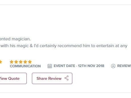 Testimonials | Joel Bentley | Mentalist &amp; Magician