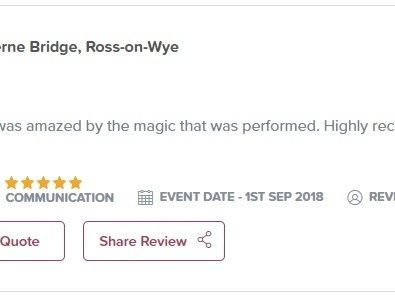 Testimonials | Joel Bentley | Mentalist &amp; Magician