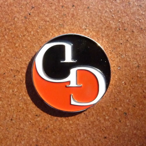 30mm Enamel / Nickel GG Ball Marker