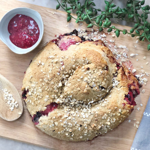 Raspberry Winter Wheel