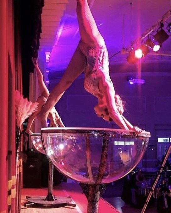 Matching Giant Martini Glass Performers Dancers Entertainment Events UK