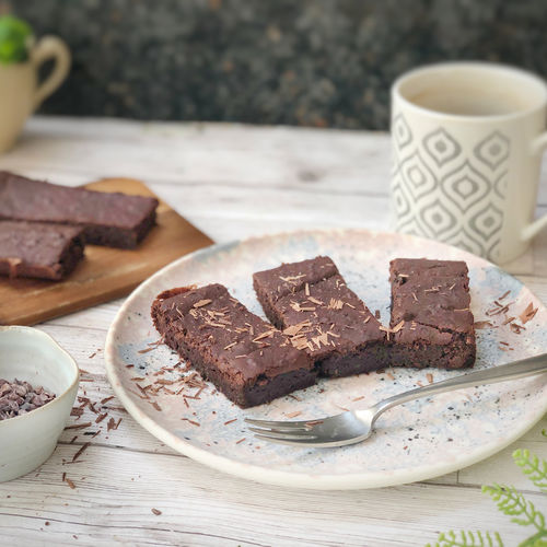 Warm Vegan Brownies