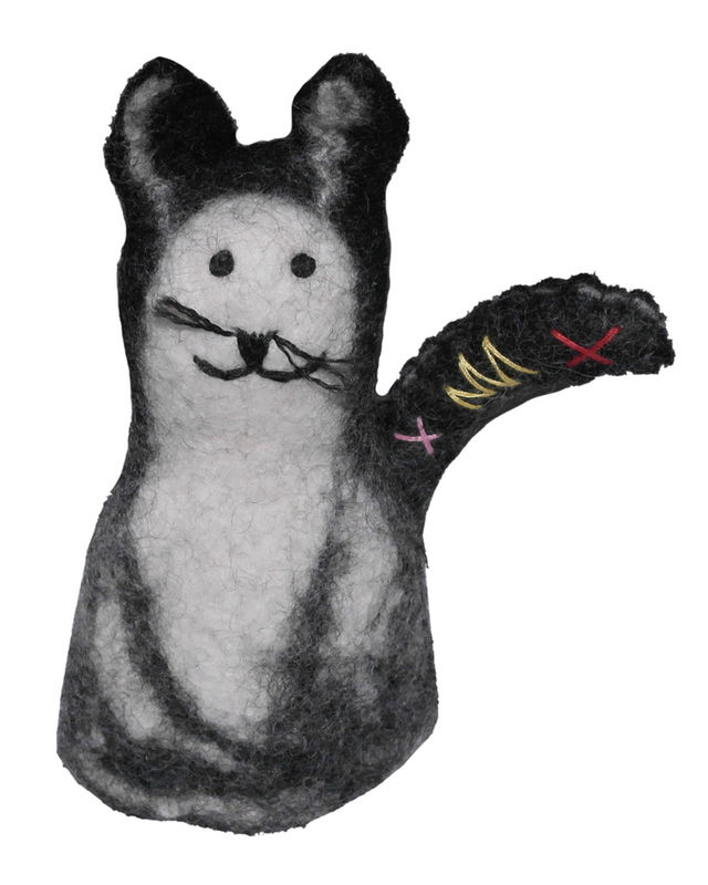 CAT EGG COSY/BOTTLE DECO