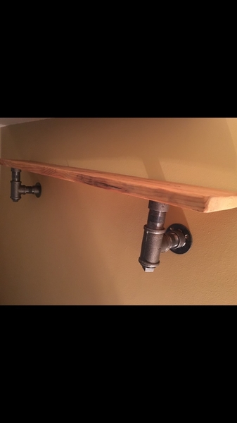 Custom shelving coming...