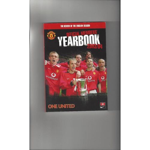 Manchester United Official Members Football Yearbook 2003/04