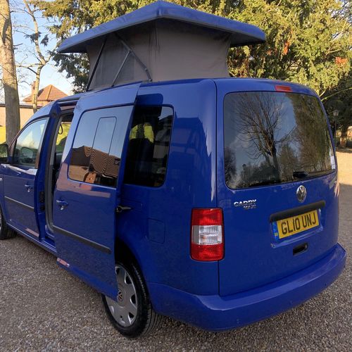2010 VW Caddy Maxi Life TDi 104 Camper Van 2 Berth - 1 Owner - 39885 Miles - FVWSH