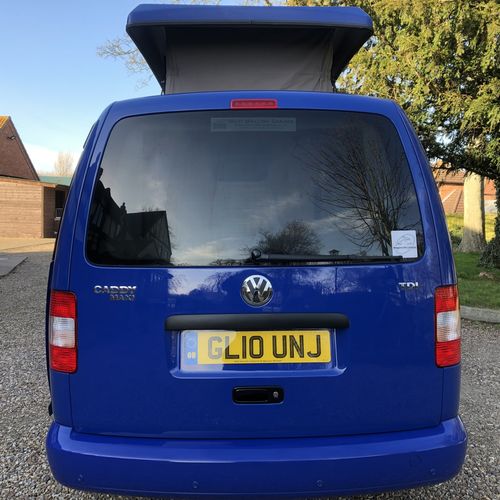 2010 VW Caddy Maxi Life TDi 104 Camper Van 2 Berth - 1 Owner - 39885 Miles - FVWSH