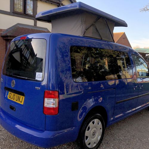2010 VW Caddy Maxi Life TDi 104 Camper Van 2 Berth - 1 Owner - 39885 Miles - FVWSH