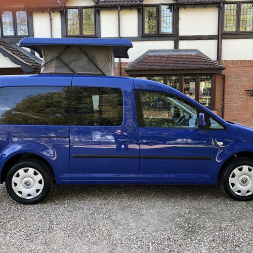 2010 VW Caddy Maxi Life TDi 104 Camper Van 2 Berth - 1 Owner - 39885 Miles - FVWSH