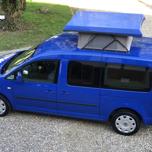 2010 VW Caddy Maxi Life TDi 104 Camper Van 2 Berth - 1 Owner - 39885 Miles - FVWSH