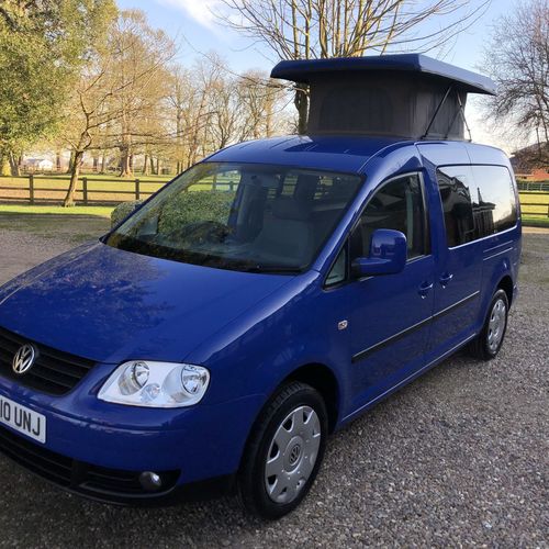 2010 VW Caddy Maxi Life TDi 104 Camper Van 2 Berth - 1 Owner - 39885 Miles - FVWSH