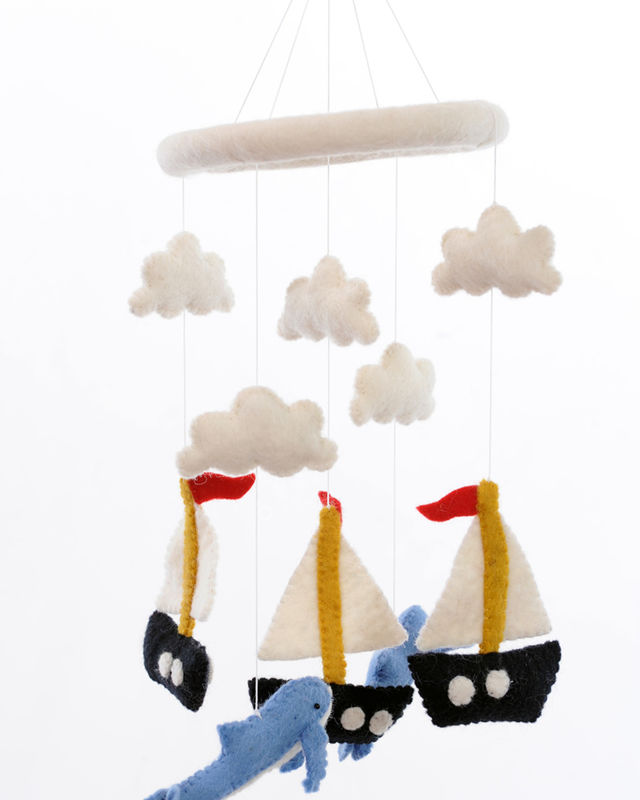 Pirate Boat With Whales