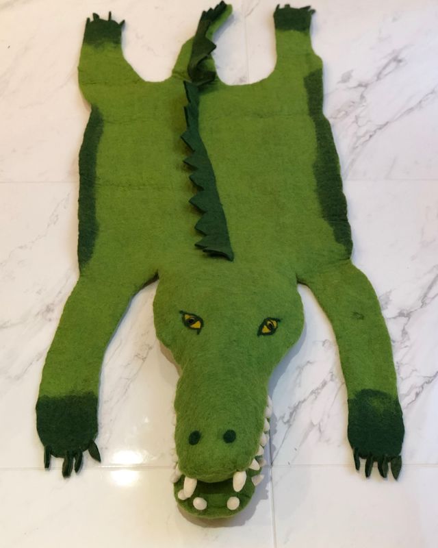 Crocodile Rug