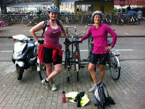 Cancer Research, London to Brussels Bike Ride