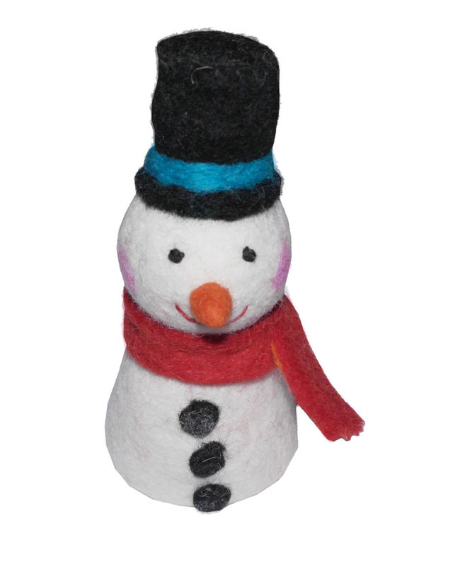SNOWMAN EGG WARMER/ BOTTLE DECO