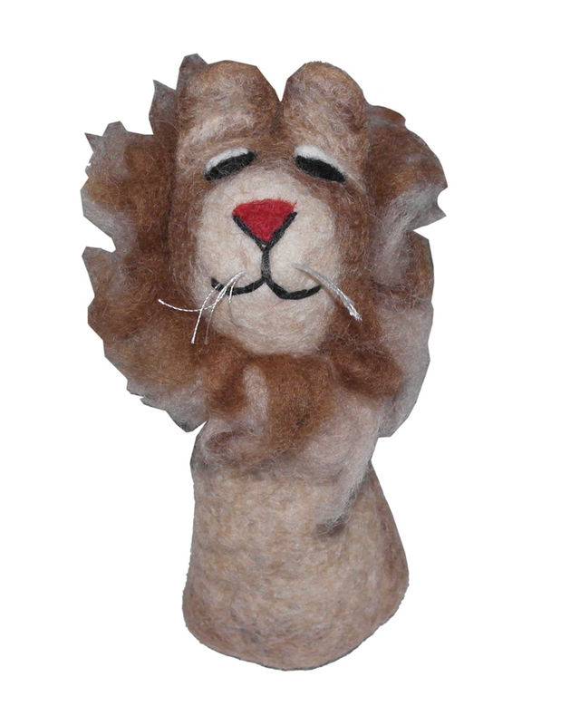 LION EGG WARMER/ BOTTLE DECO