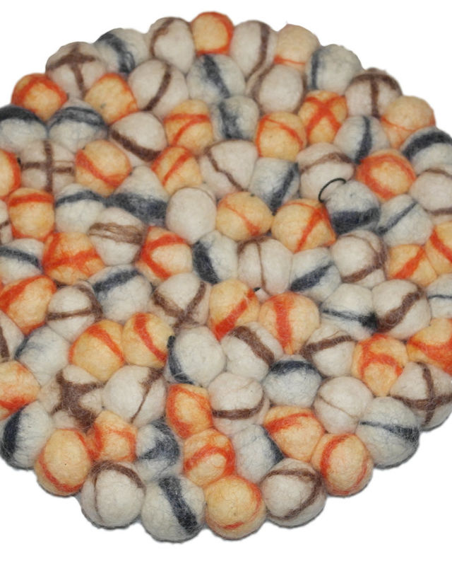 MARBEL ORANGE HOTPAD/TRIVET