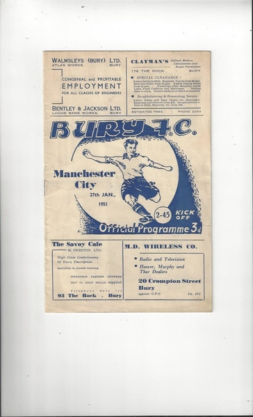 Latest Football Programme updates