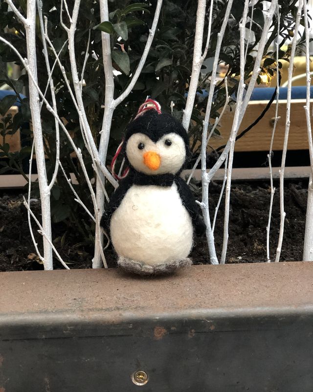 Penguin Christmas Decoration