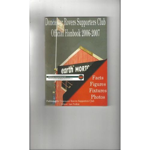 Doncaster Rovers Official Football Handbook 2006/07