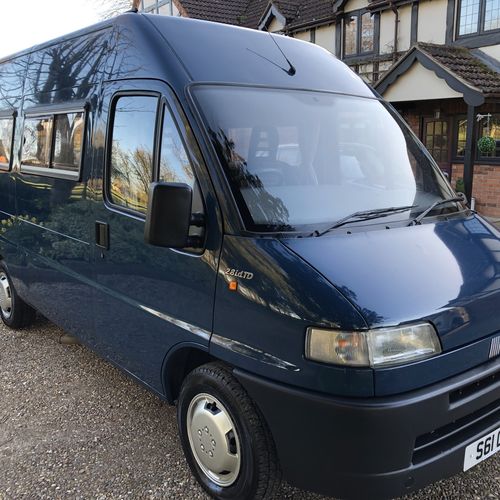 Fiat Ducato Camper Van 2.8TD MWB 1998(S) - 1 Family Owner from new - 68038 miles