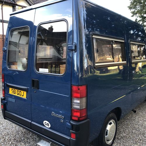 Fiat Ducato Camper Van 2.8TD MWB 1998(S) - 1 Family Owner from new - 68038 miles