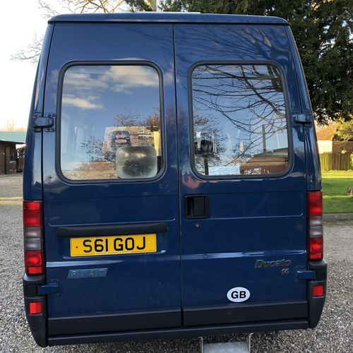 Fiat Ducato Camper Van 2.8TD MWB 1998(S) - 1 Family Owner from new - 68038 miles